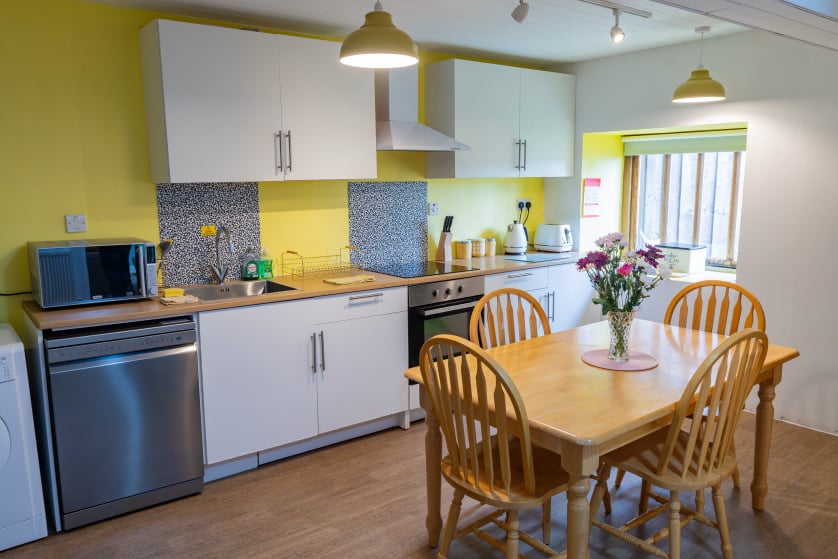 Fully equipped kitchen